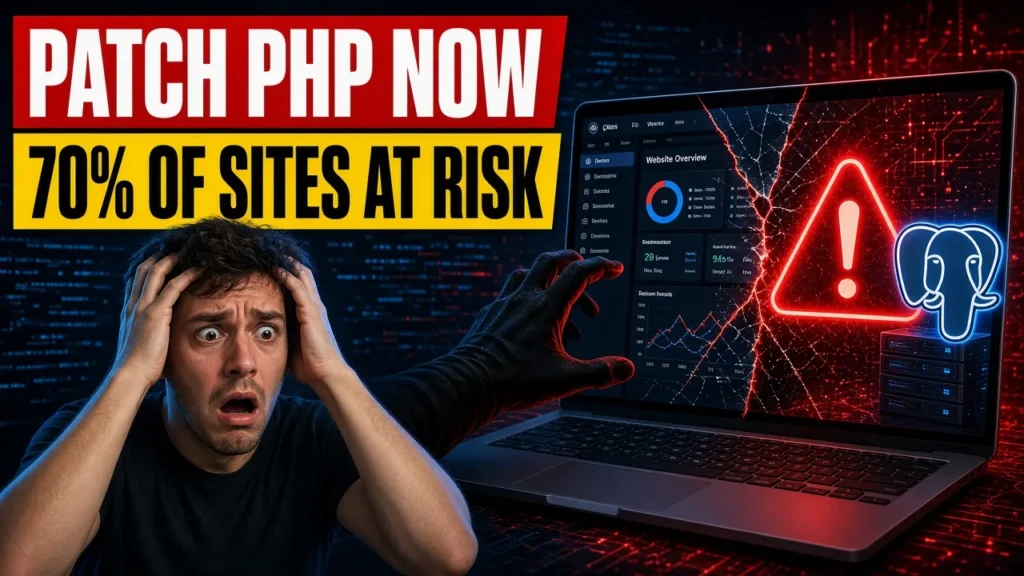 PHP2Shell critical PHP vulnerability warning for WordPress sites